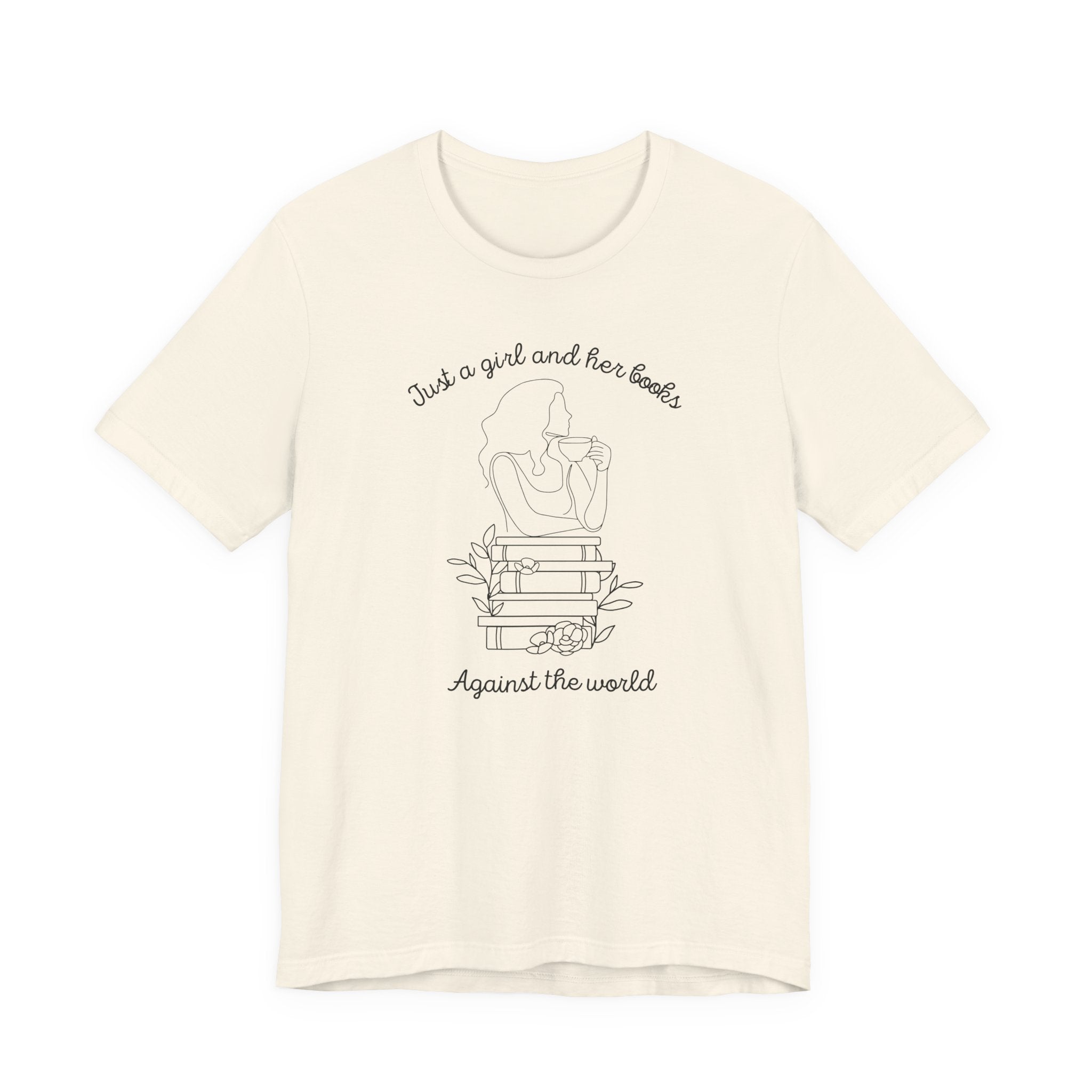 A Girl and Her Books Against the World | Light Colours | That Feminine Urge