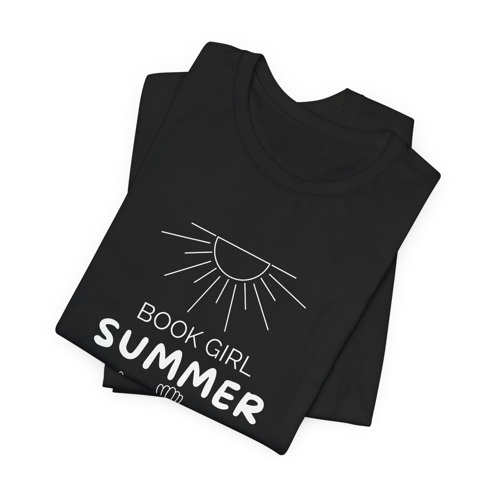 Book Girl Summer T-Shirt | Dark Colours | That Feminine Urge