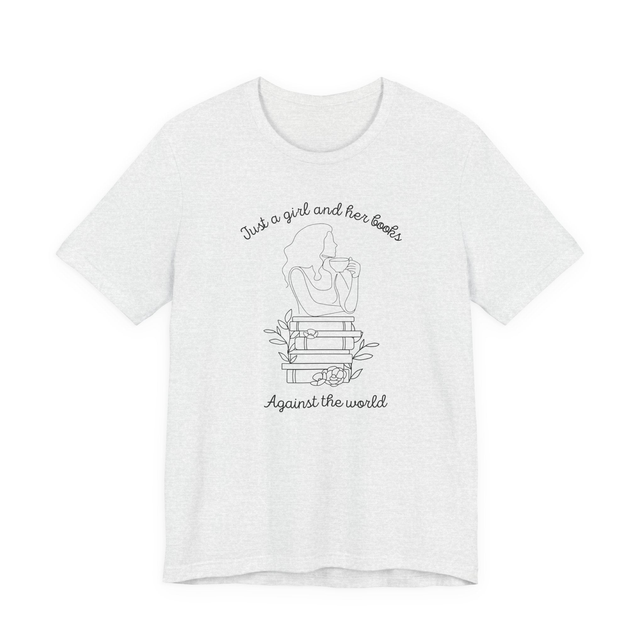 A Girl and Her Books Against the World | Light Colours | That Feminine Urge