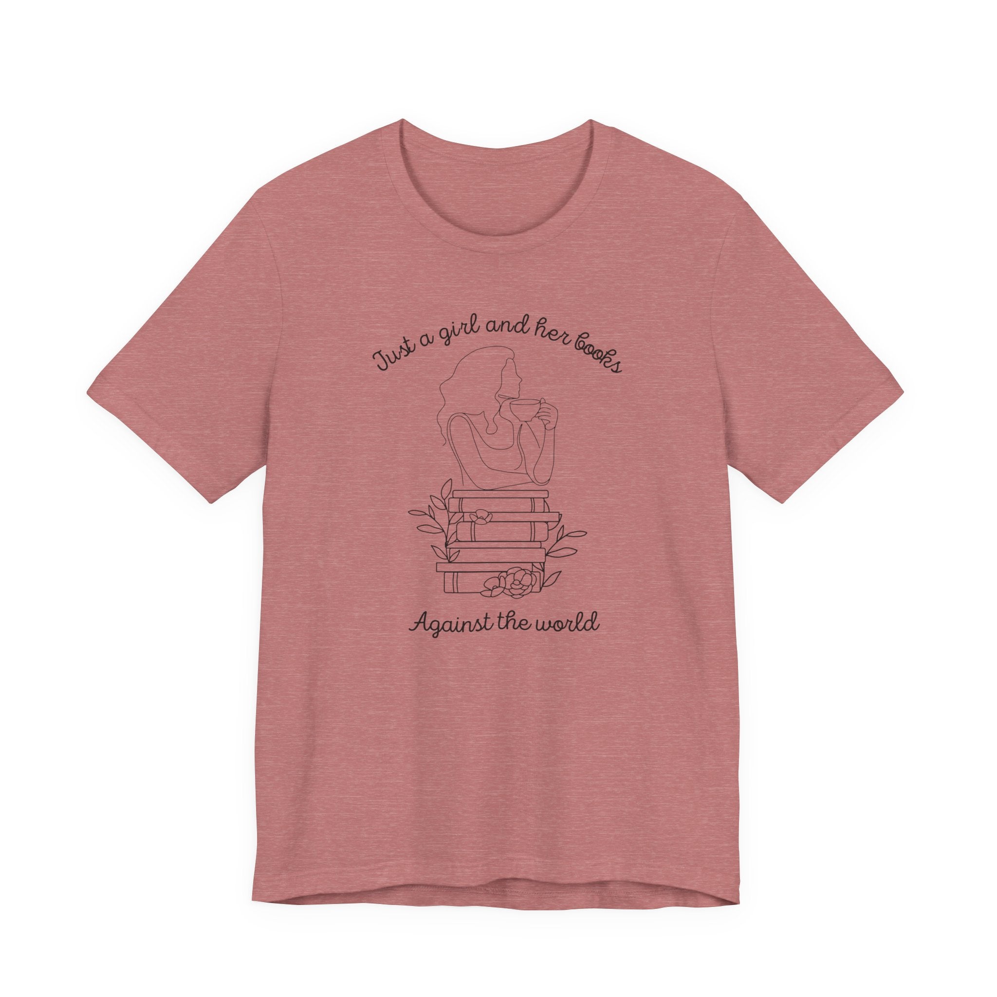 A Girl and Her Books Against the World | Light Colours | That Feminine Urge