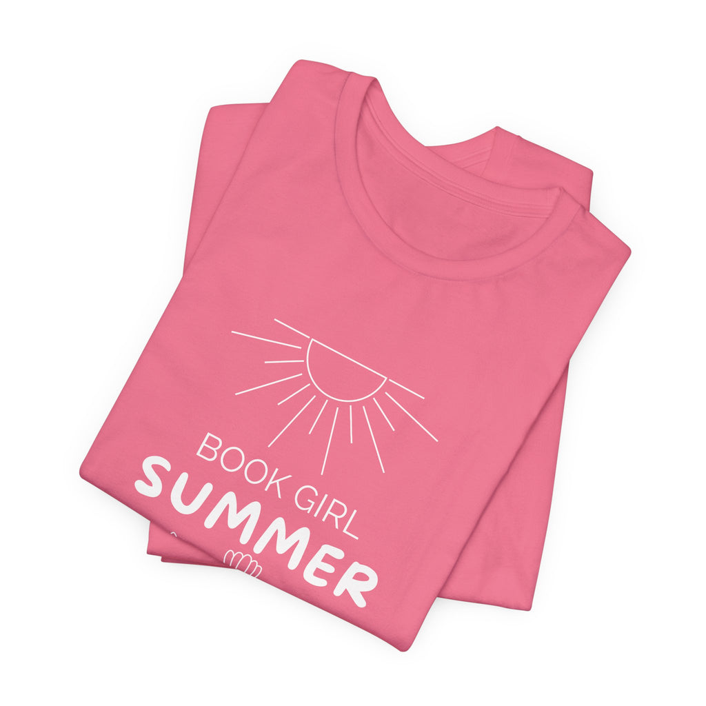 Book Girl Summer T-Shirt | Dark Colours | That Feminine Urge