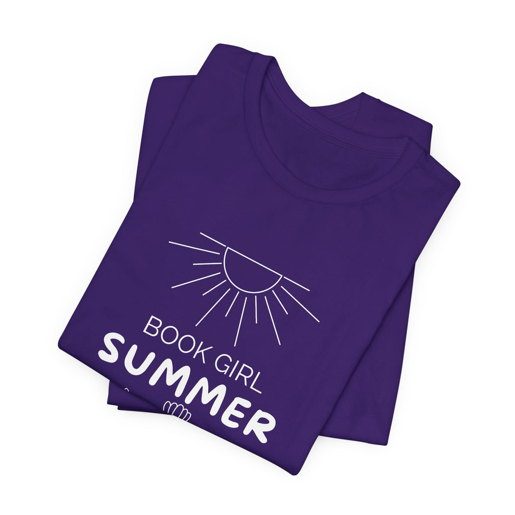 Book Girl Summer T-Shirt | Dark Colours | That Feminine Urge