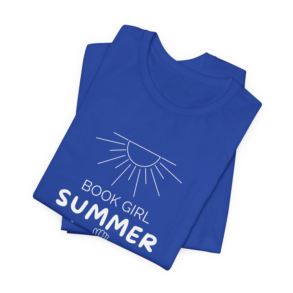 Book Girl Summer T-Shirt | Dark Colours | That Feminine Urge