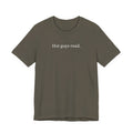 Hot guys read. | Dark Colours | That Feminine Urge | Funny Book Reader T-Shirt