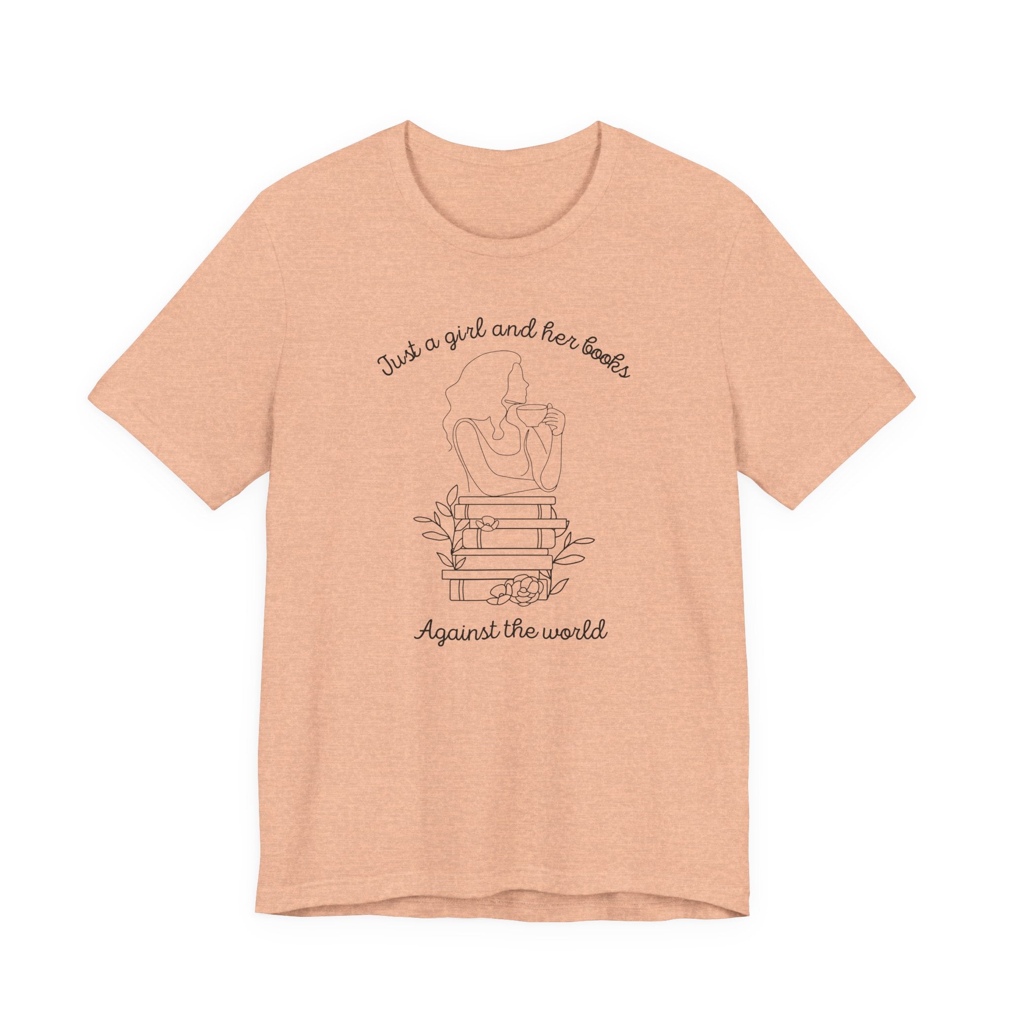 A Girl and Her Books Against the World | Light Colours | That Feminine Urge