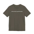 ask me about my wife's books | Dark Colours | That Feminine Urge | Funny BookTok Reader T-Shirt