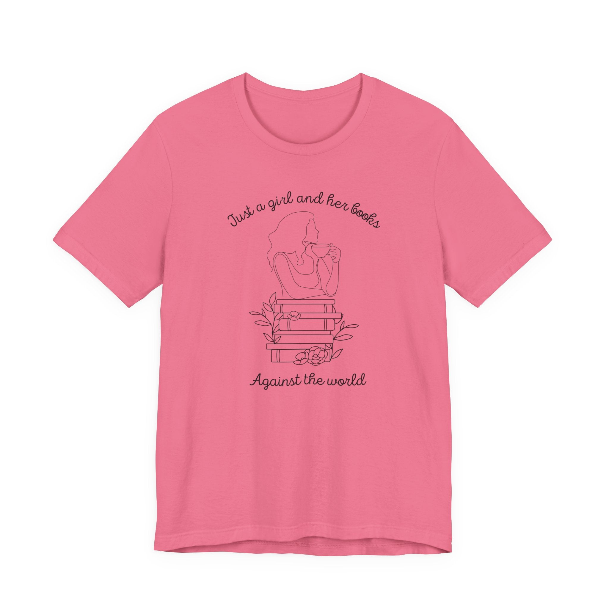 A Girl and Her Books Against the World | Light Colours | That Feminine Urge