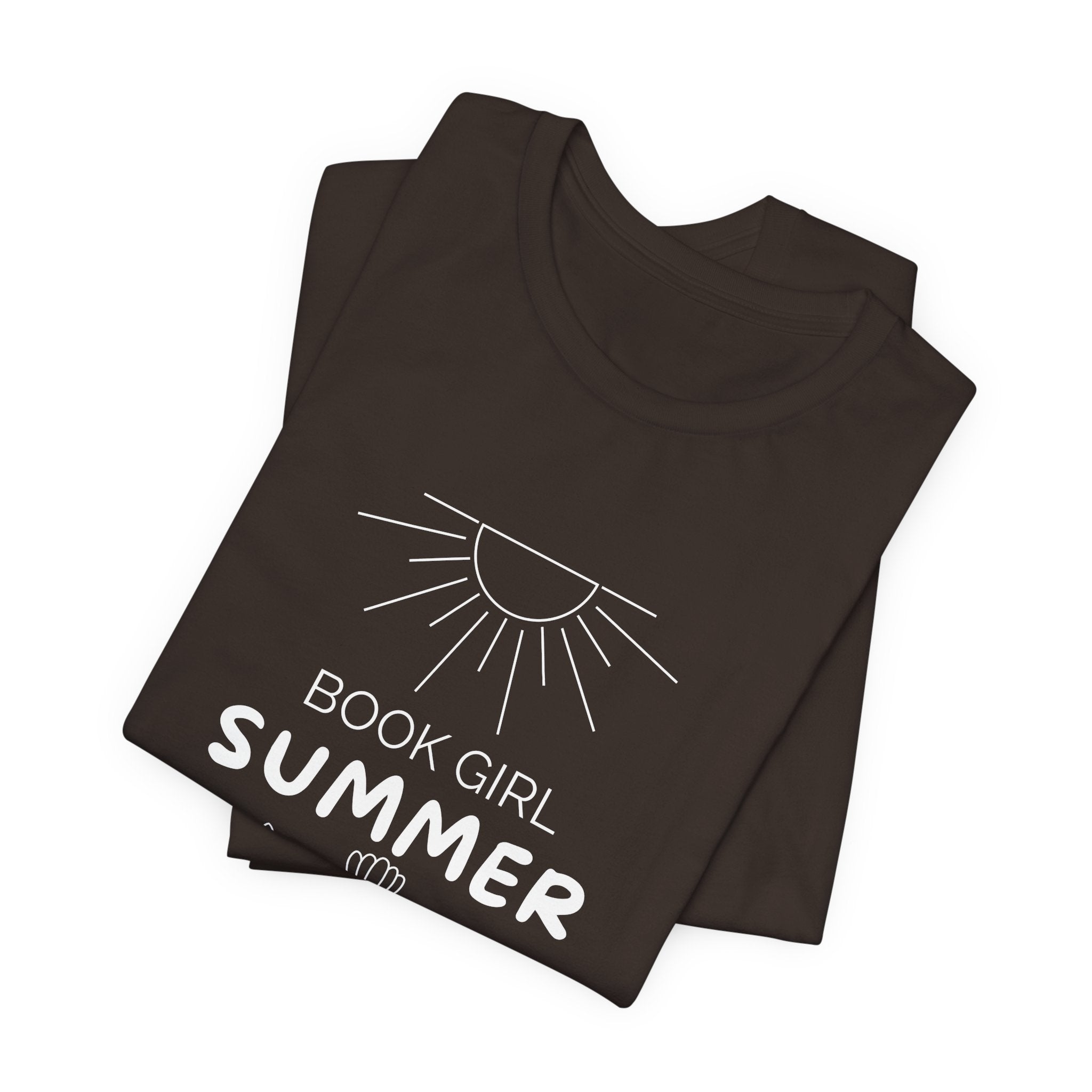 Book Girl Summer T-Shirt | Dark Colours | That Feminine Urge
