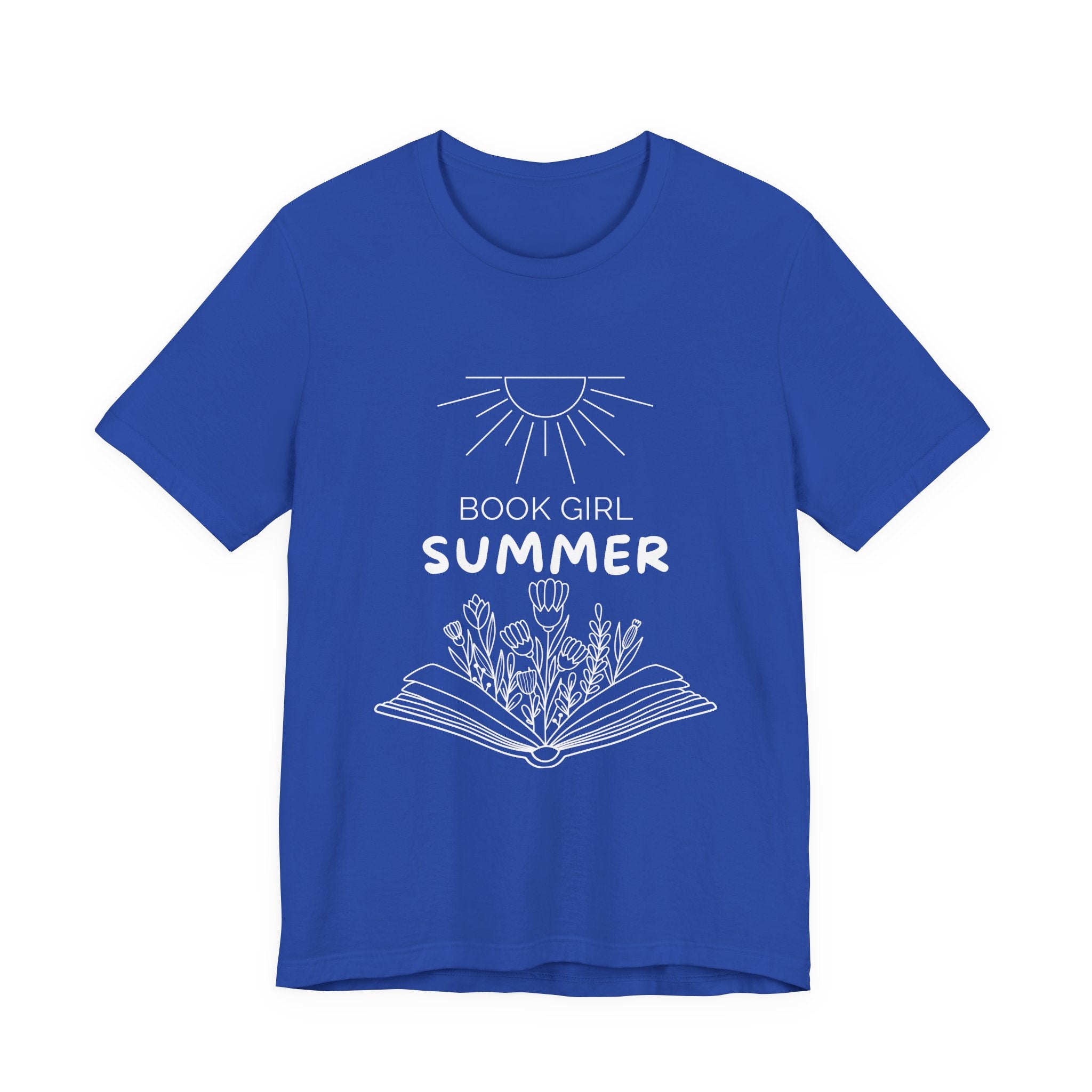 Book Girl Summer T-Shirt | Dark Colours | That Feminine Urge