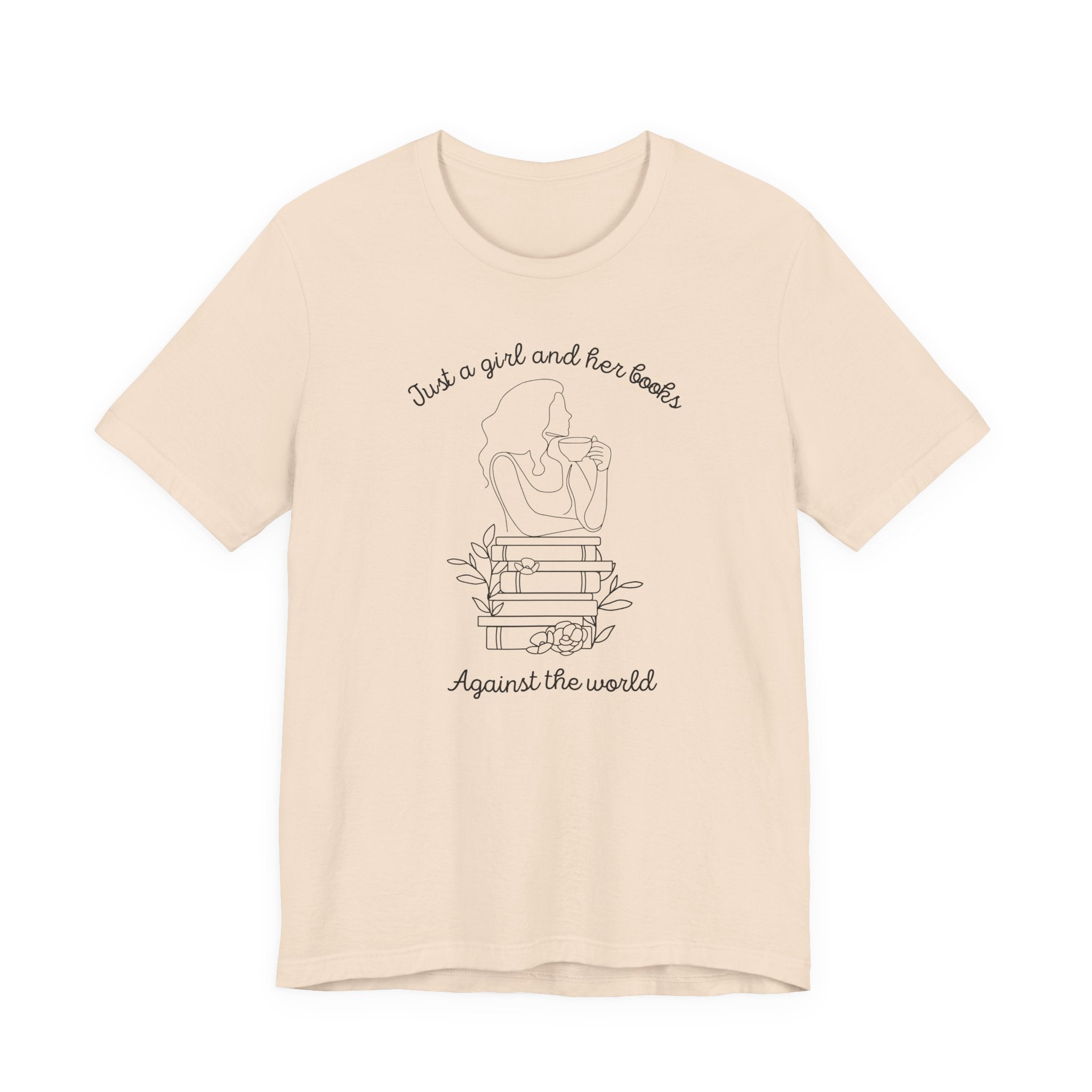A Girl and Her Books Against the World | Light Colours | That Feminine Urge