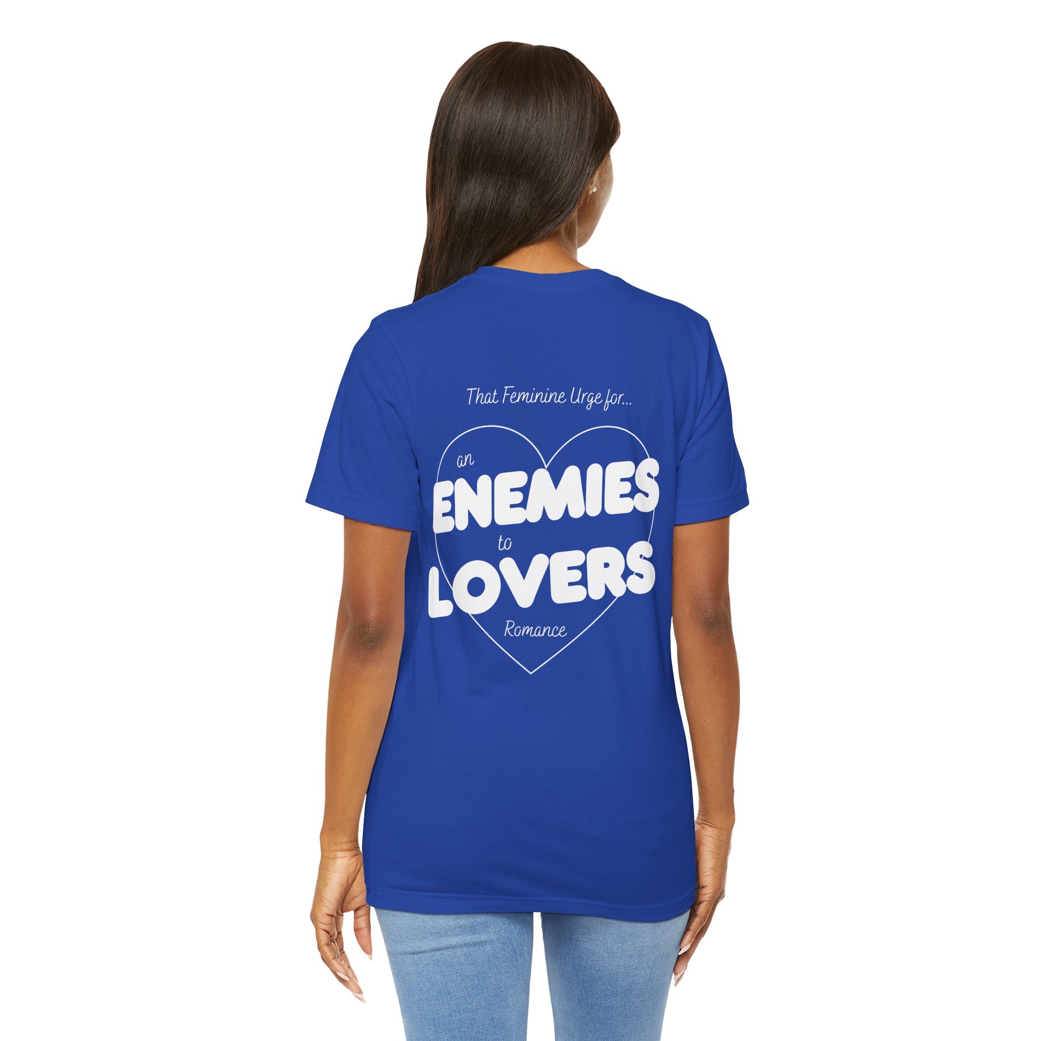 Enemies to Lovers | Dark Colours | That Feminine Urge | Book Trope Tshirt