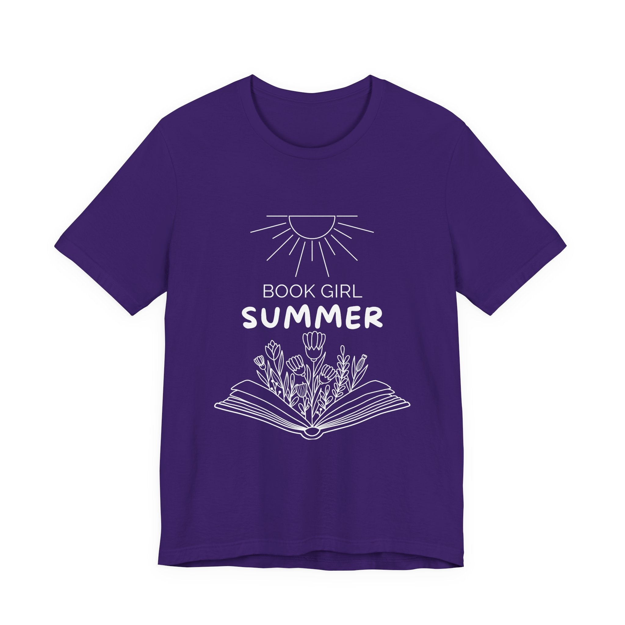 Book Girl Summer T-Shirt | Dark Colours | That Feminine Urge