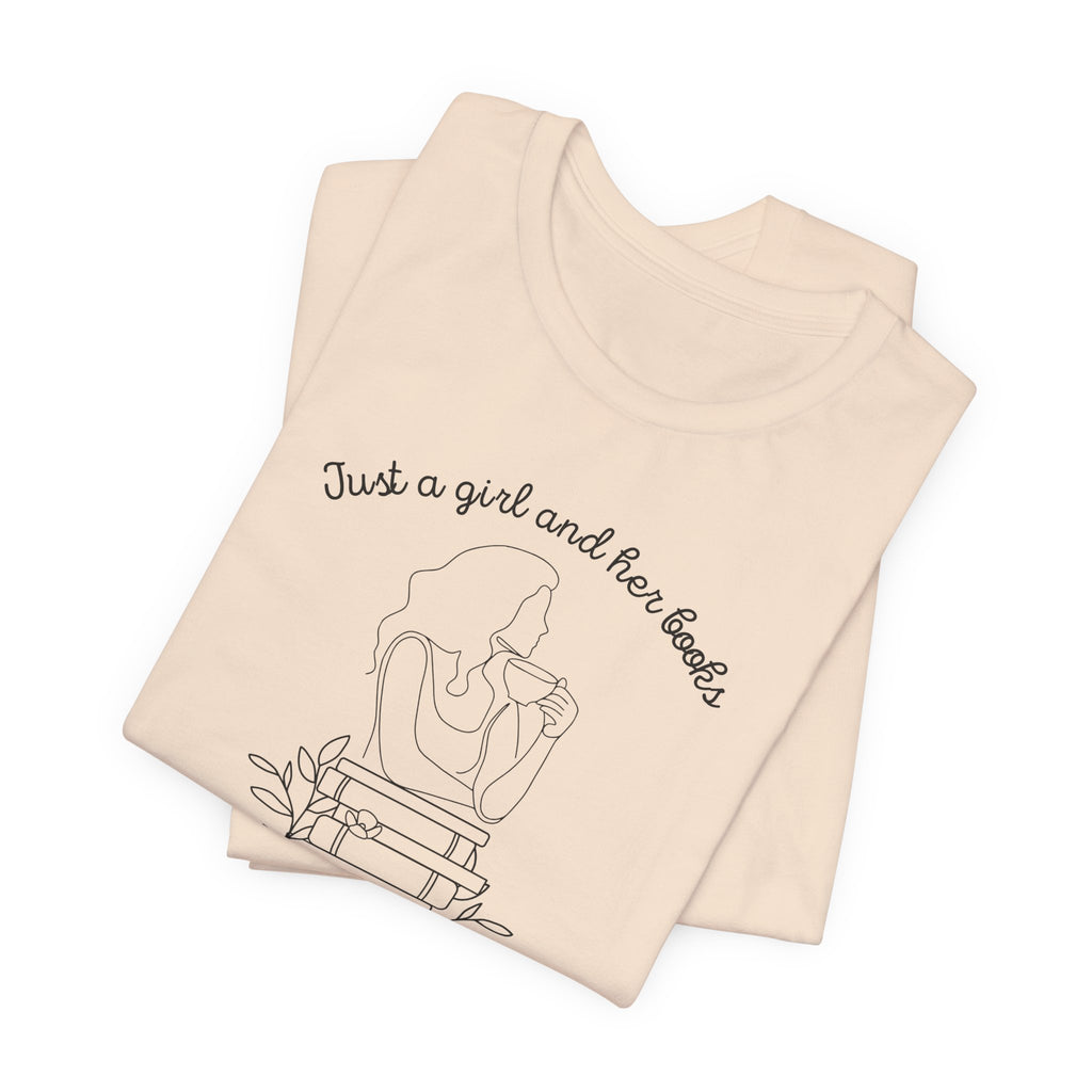 A Girl and Her Books Against the World | Light Colours | That Feminine Urge