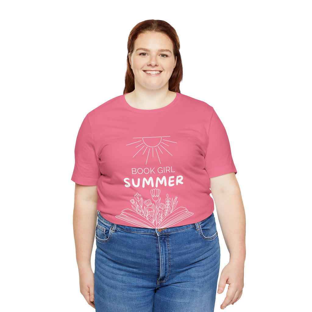 Book Girl Summer T-Shirt | Dark Colours | That Feminine Urge