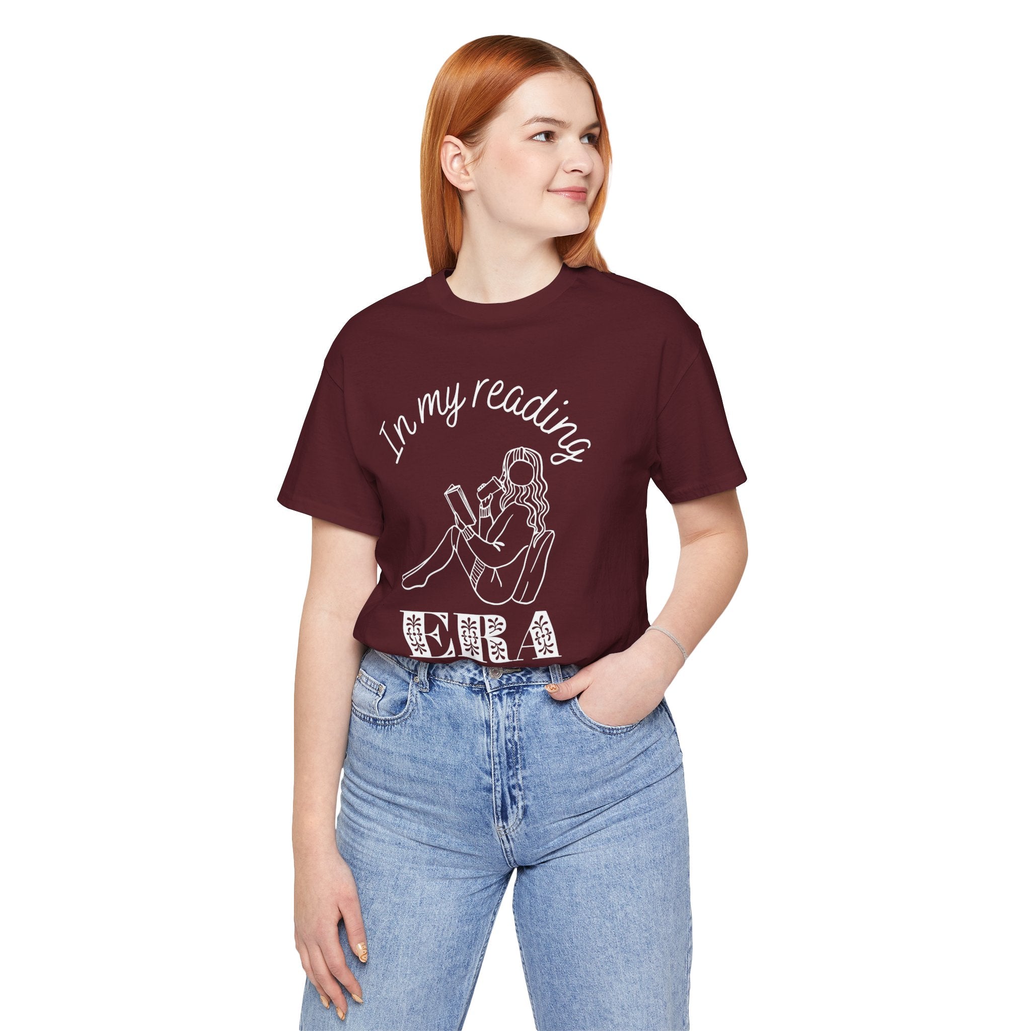 In My Reading Era  | Dark Colours | That Feminine Urge | Bookish Reader T-Shirt
