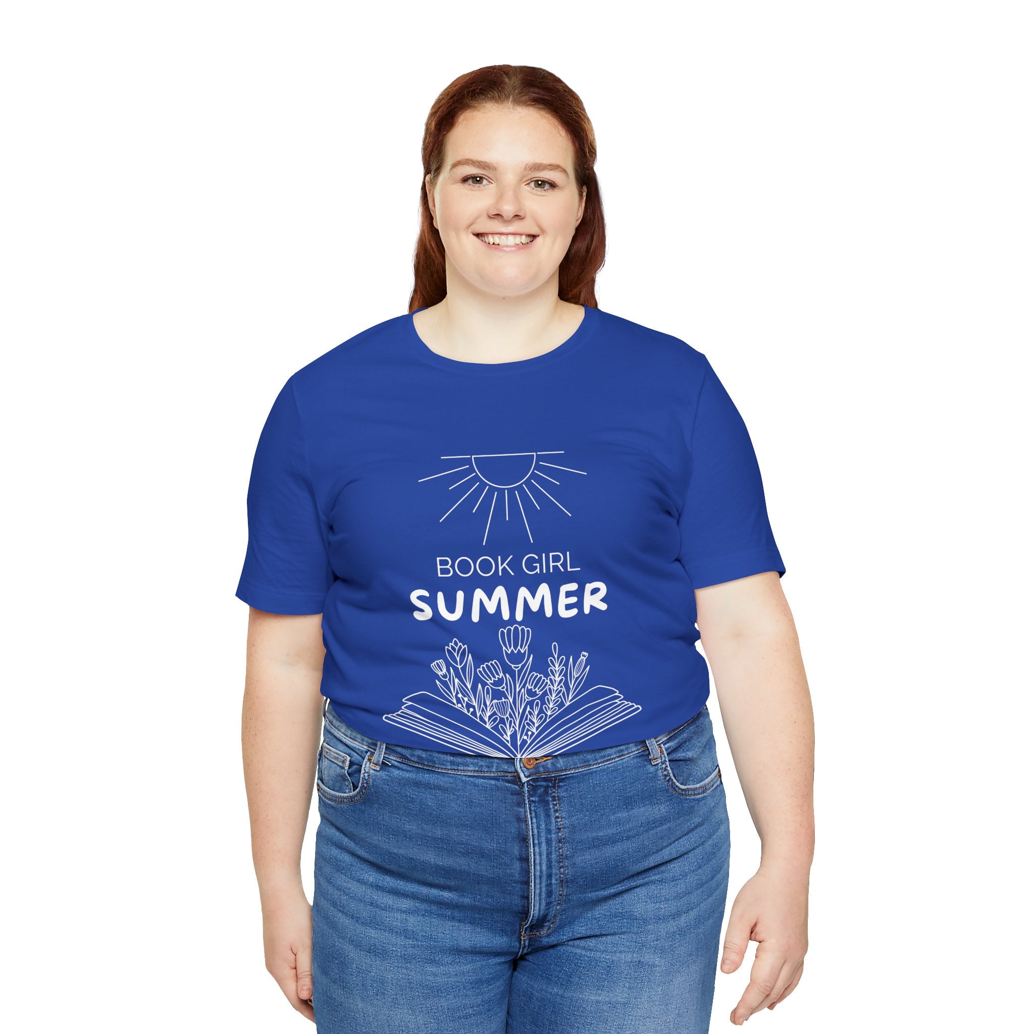 Book Girl Summer T-Shirt | Dark Colours | That Feminine Urge