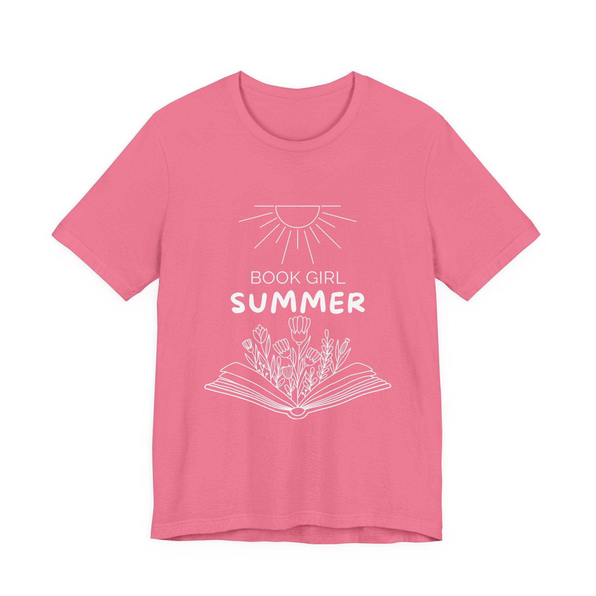 Book Girl Summer T-Shirt | Dark Colours | That Feminine Urge