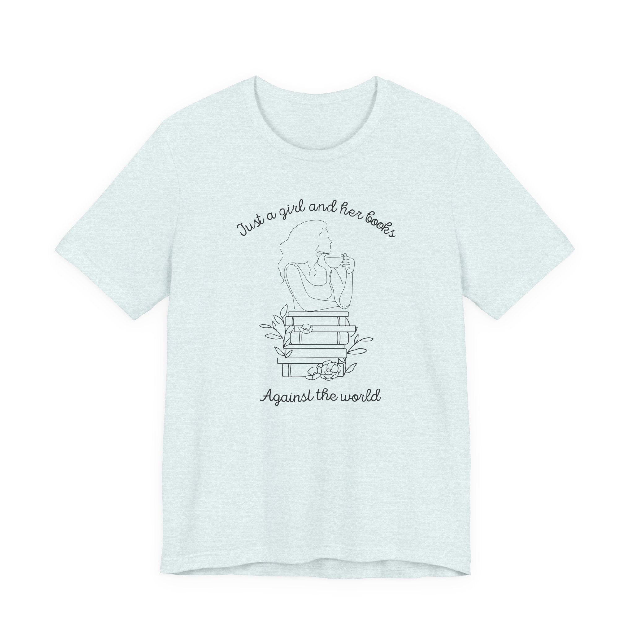 A Girl and Her Books Against the World | Light Colours | That Feminine Urge