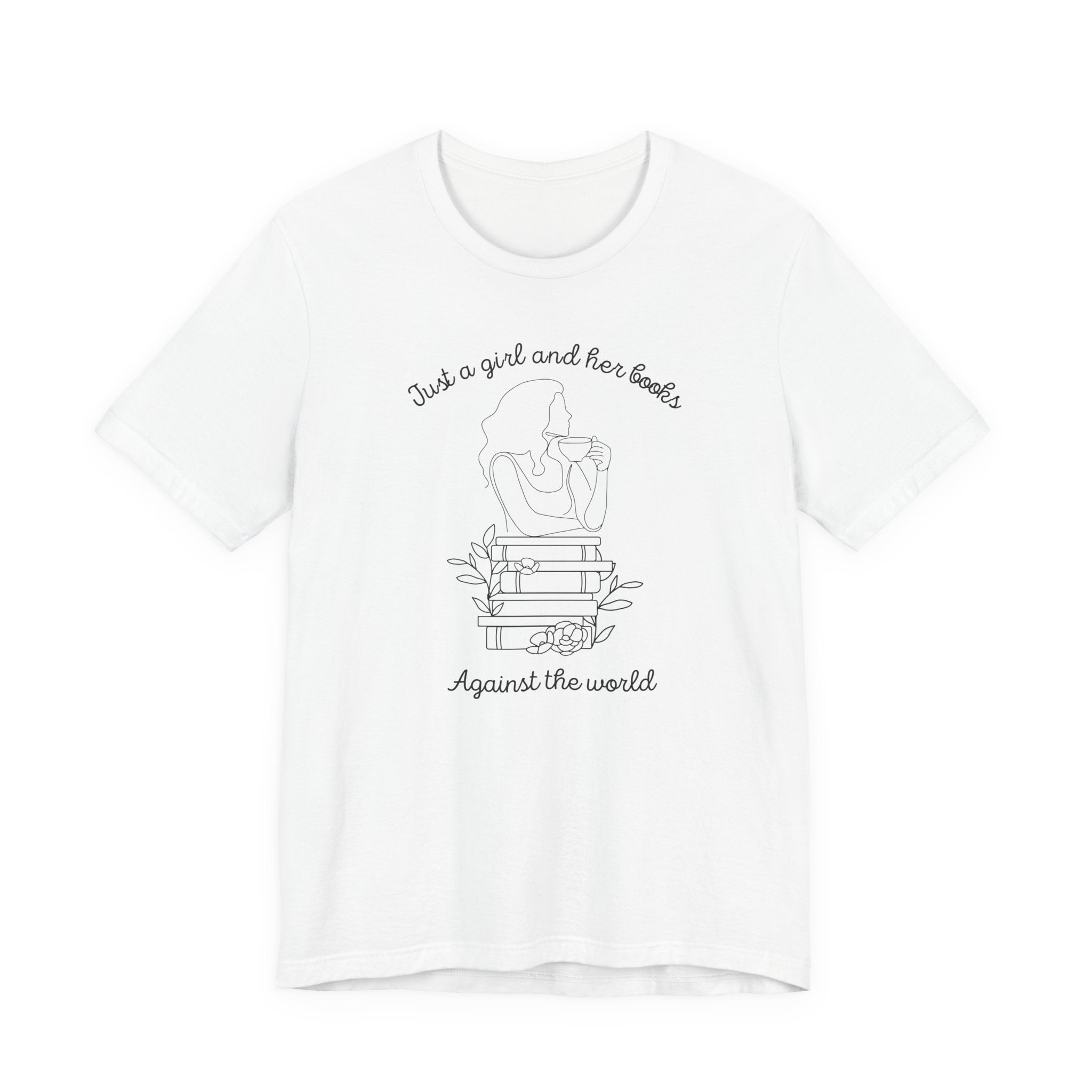 A Girl and Her Books Against the World | Light Colours | That Feminine Urge