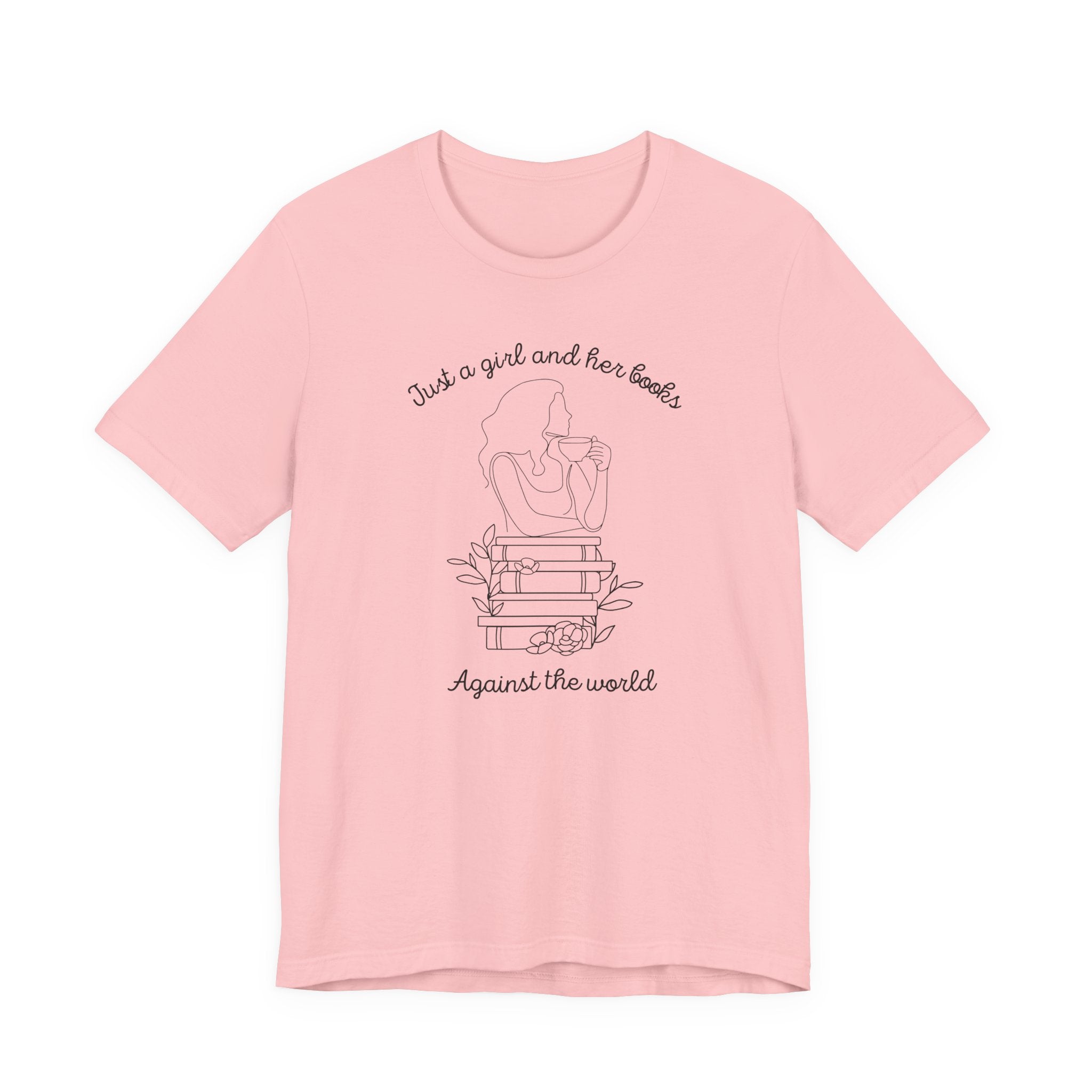 A Girl and Her Books Against the World | Light Colours | That Feminine Urge