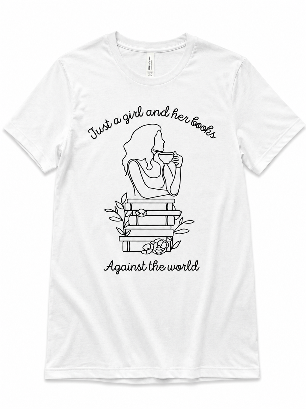A Girl and Her Books Against the World