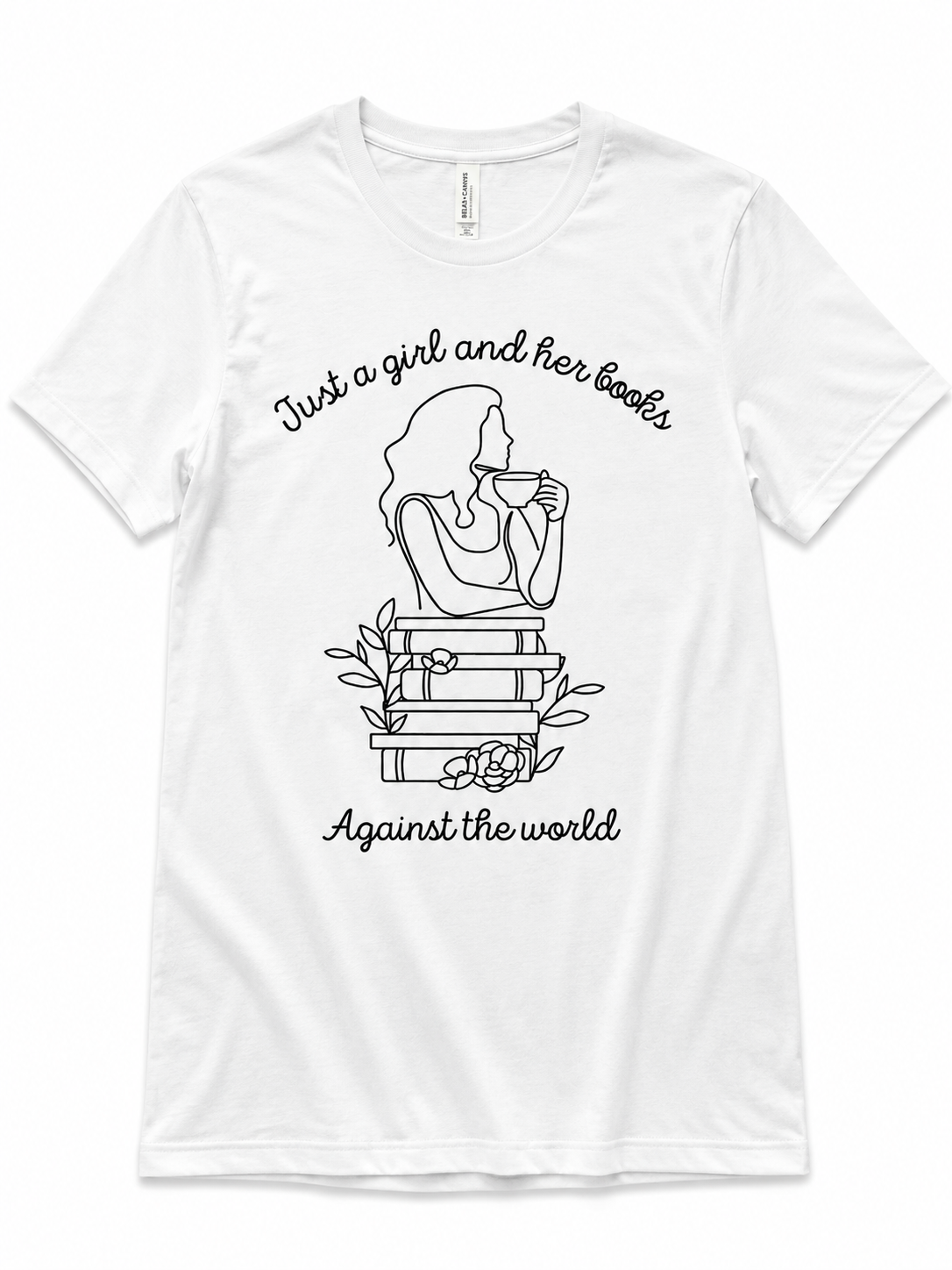 A Girl and Her Books Against the World